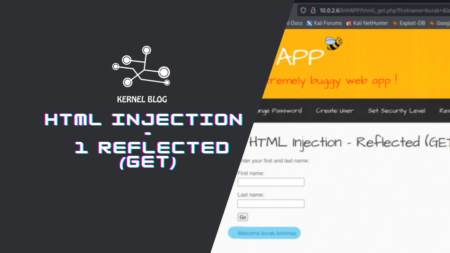 HTML Injection 1 Reflected GET